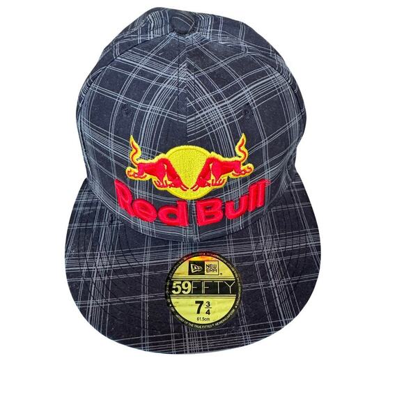 New Era RED BULL LOGO Baseball Cap/HAT, size 7 3/4; 61.5 CM; - Picture 1 of 9